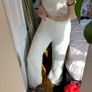 Skims Cozy Collection Pants in White